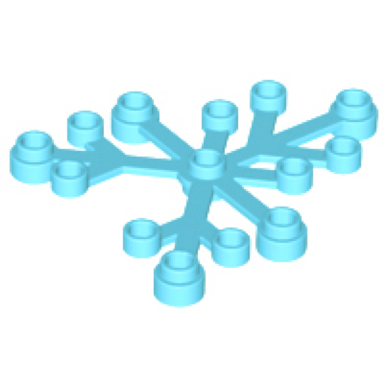 Plant Bladeren 6x5 Medium Azure